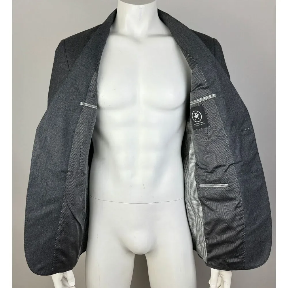 Hart Schaffner Marx Two-button Double-vented‎ Blazer Mens 40R EUC Lined Pockets